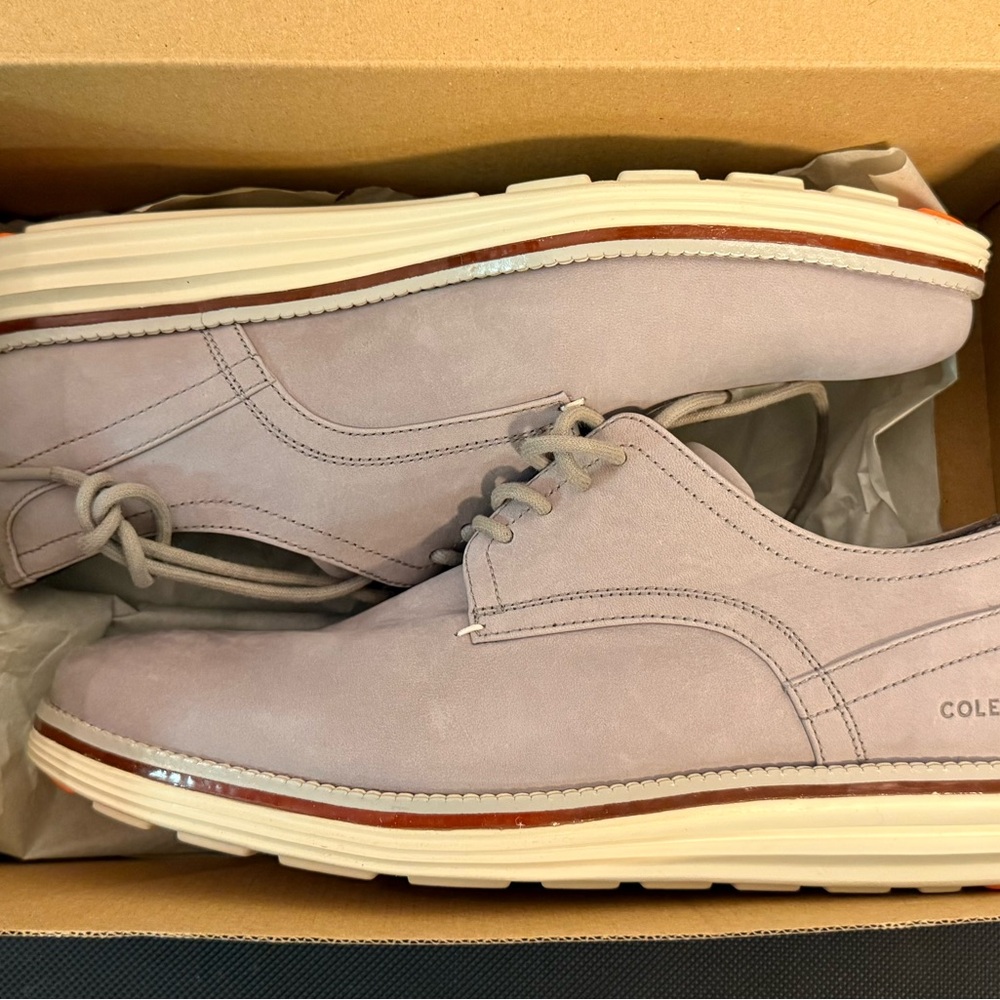 Cole Haan Originalgrand Energy Merrid Oxford Shoes Gray